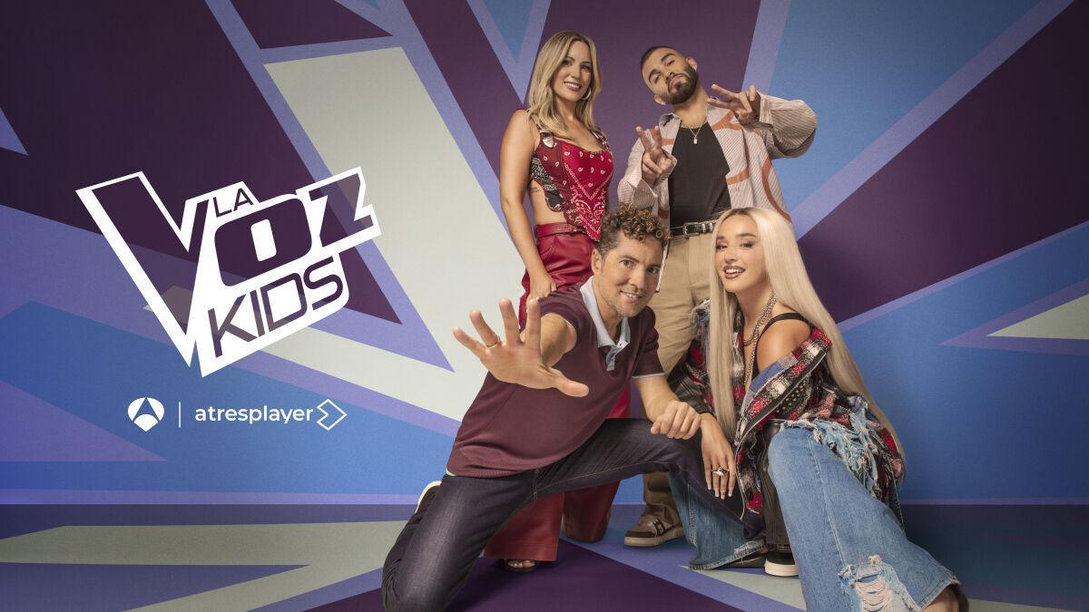 Edurne, Manuel Turizo, David Bisbal y Lola Índigo, coaches de 'La voz kids'