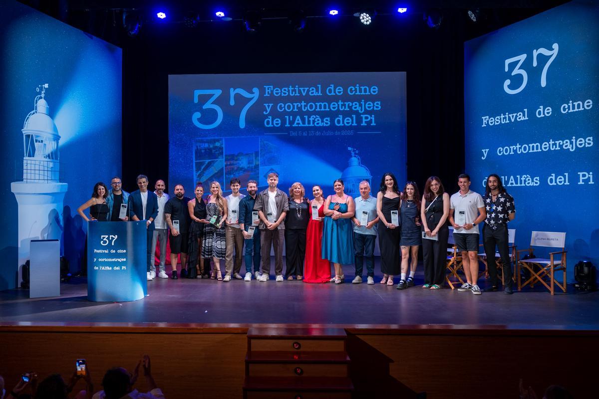 Guardonats pel certamen de curts en el Festival de Cine de l’Alfàs de 2025