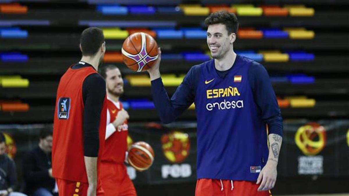 Alex Suárez, feliz de estar con la selección absoluta