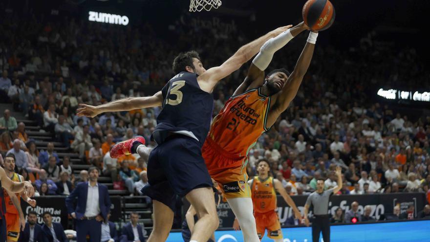 Partido Valencia Basket- F.C.Barcelona