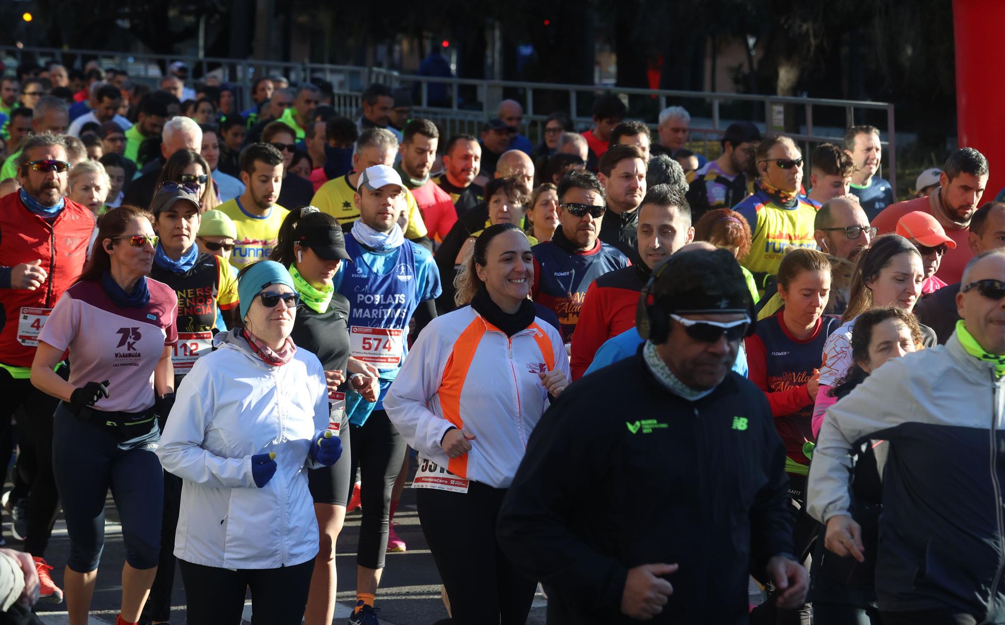 Explosión valencianista en la carrera Runners Ciudad de Valencia