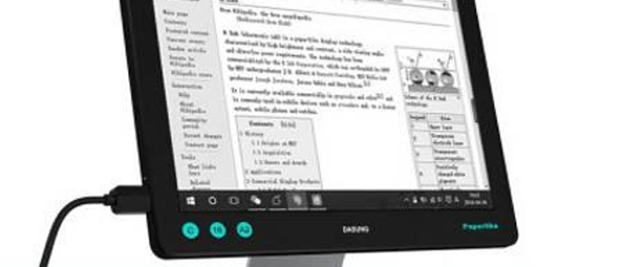 Ya llegan las pantallas de tinta electrónica