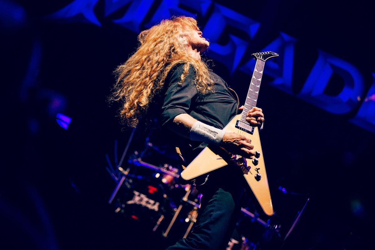 La banda de Dave Mustaine dice adiós tras 43 años sobre los escenarios. A Coruña es una de las pocas paradas seleccionadas de su gira. La banda de Dave Mustaine dice adiós tras 43 años sobre los escenarios. A Coruña es una de las pocas paradas seleccionadas de su gira.