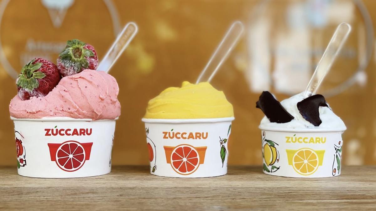 Los helados de Zúccaru (Madrid).