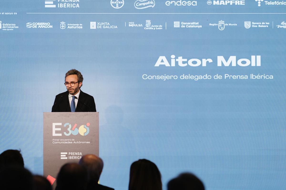 Aitor Moll: "L’Estat de les autonomies ha de ser un model viu"