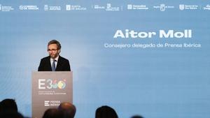 Aitor Moll: "L’Estat de les autonomies ha de ser un model viu"