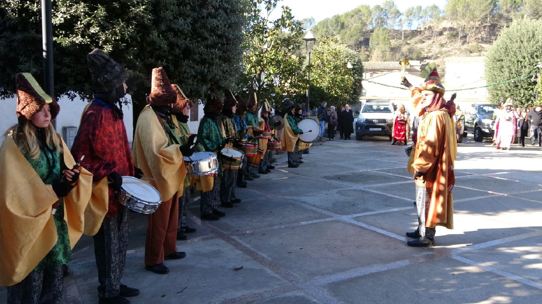 Les imatges dels Reis a l'Ametlla de Merola