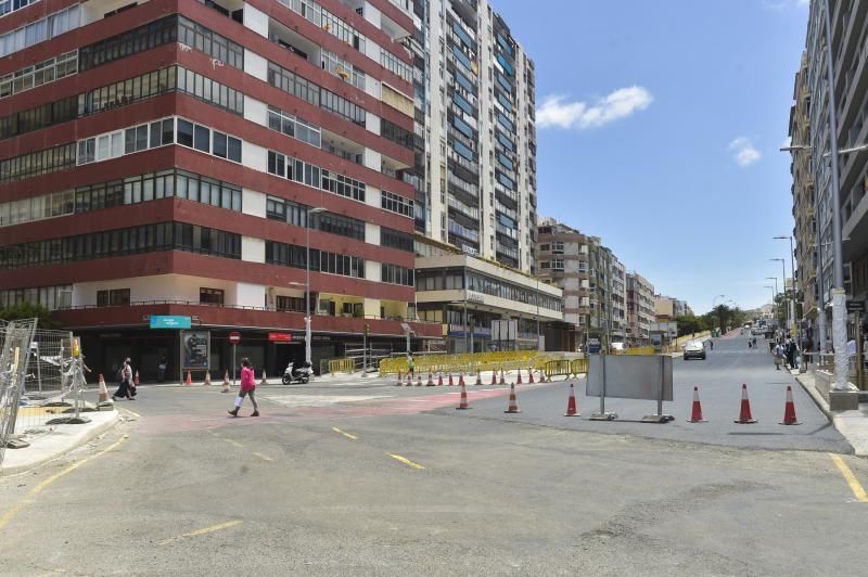 Obras intercambiador y calles Pio XII y Concepción Arenal