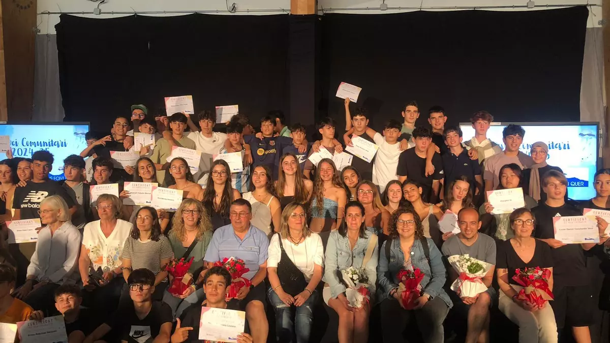 Més de 150 alumnes del Pius Font i Quer de Manresa han fet servei comunitari