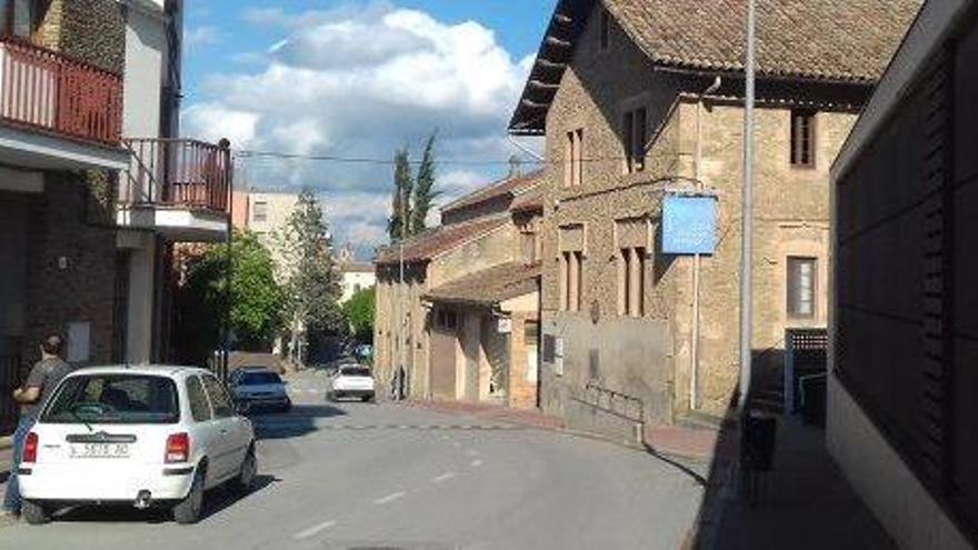 El carrer de la Pujada del Castellvell, on va tenir lloc l&#039;agressió