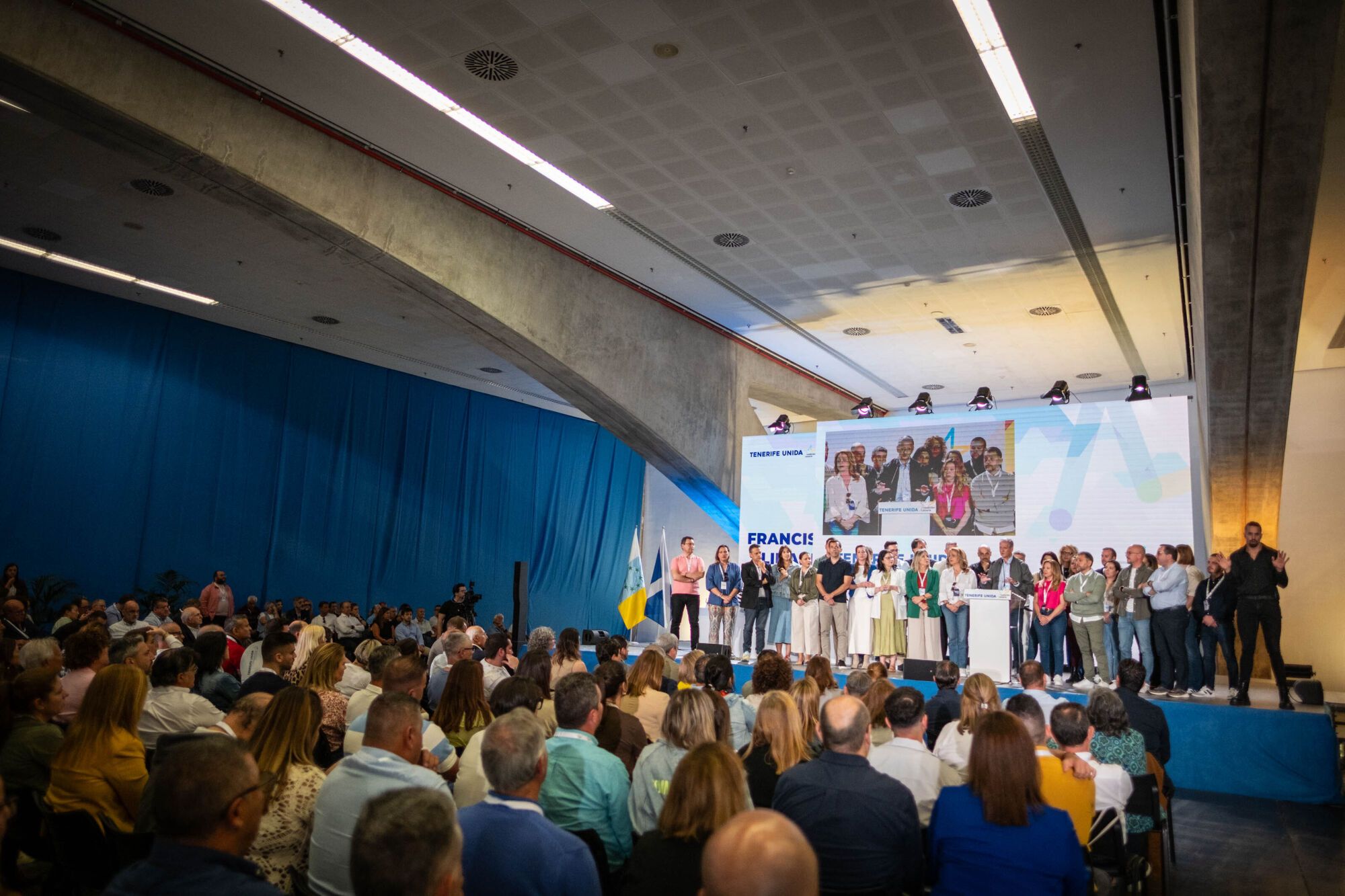Francisco Linares, elegido secretario insular de CC en el último congreso del partido en Tenerife. 