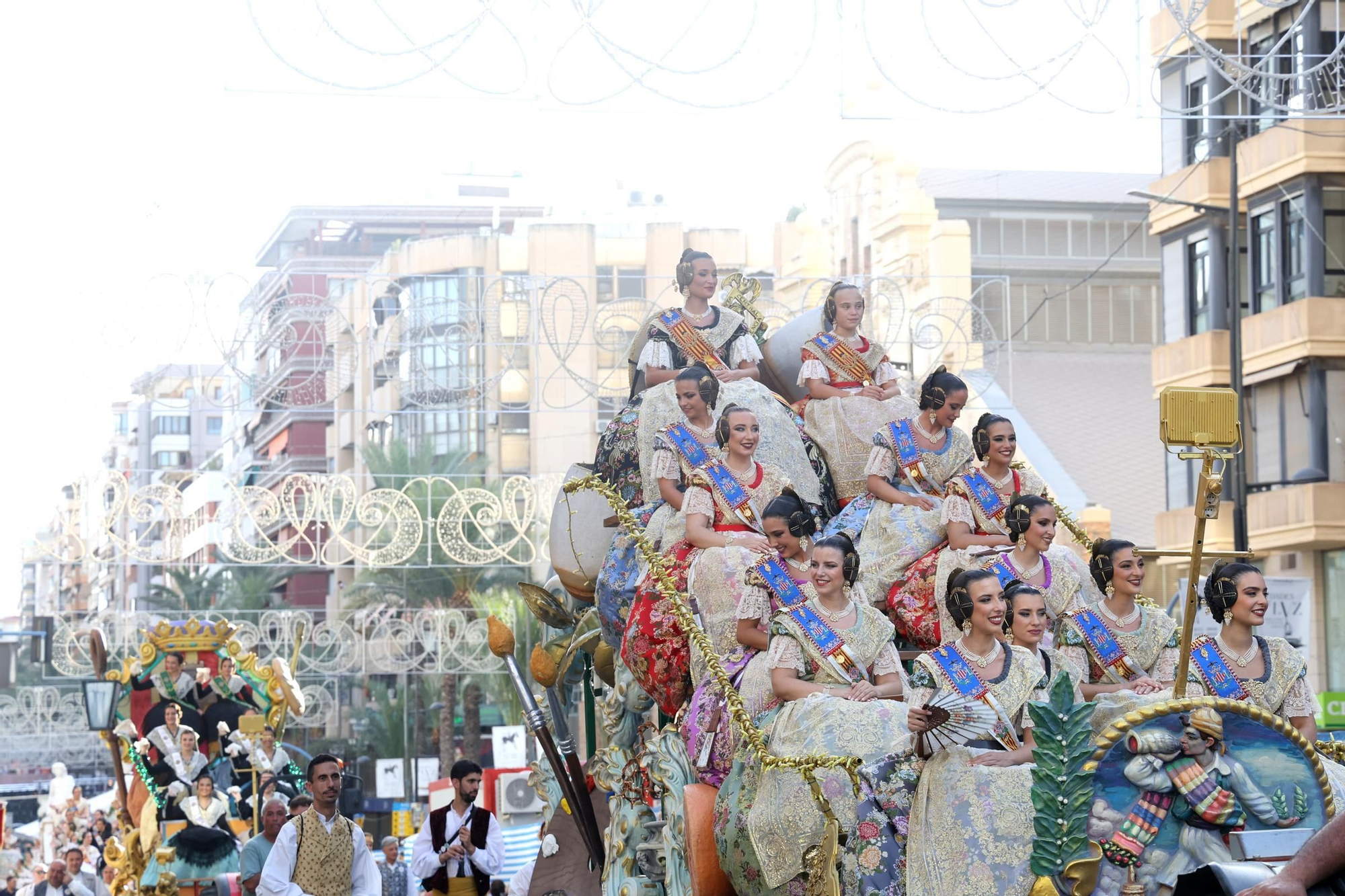 International folk parade of the bonfires of Alicante
