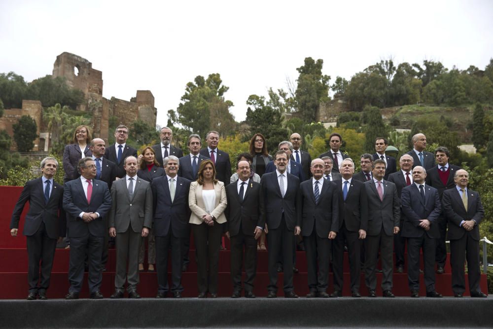 RAJOY RECIBE A HOLLANDE EN MÁLAGA PARA ...