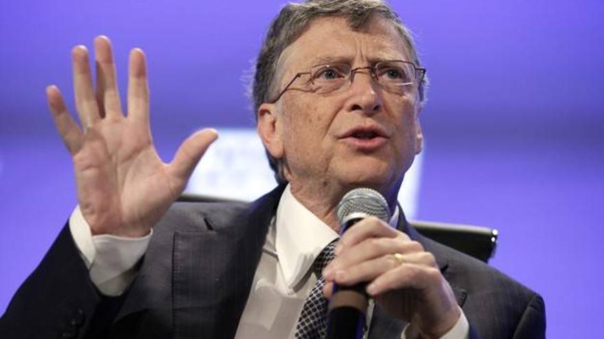 Bill Gates ve &quot;signos alentadores de mejoría&quot; en España