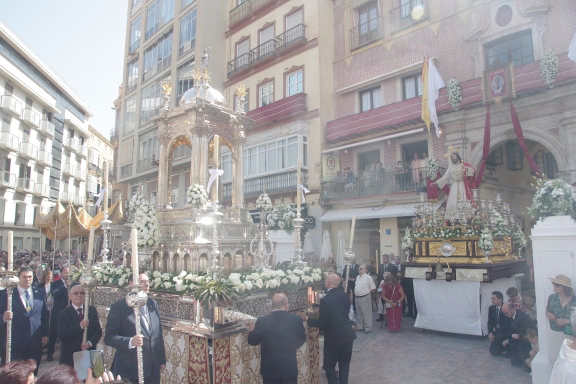 La procesión del Corpus de Málaga  2022, en imágenes