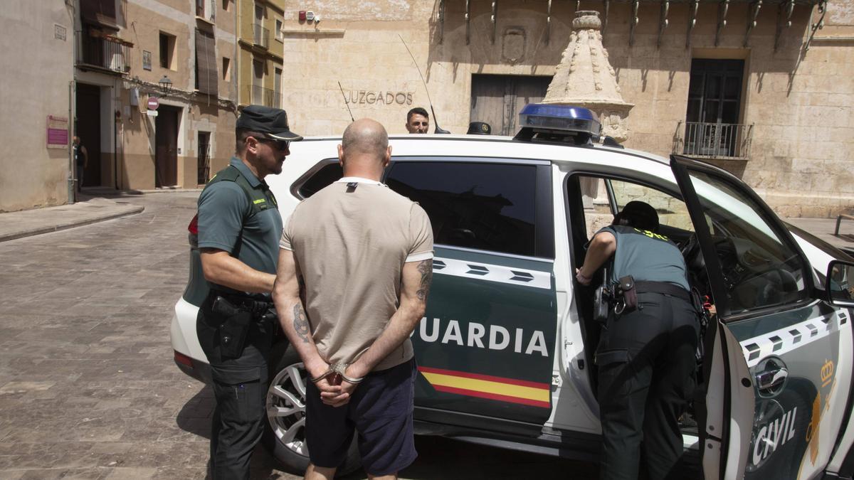 Un detenido por el robo de un banco pasa a disposición del juzgado de Xàtiva.