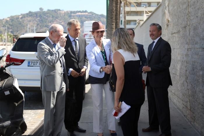 Visita de la Infanta Elena a Málaga