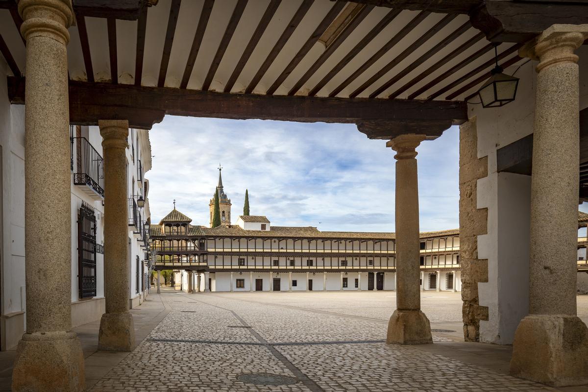 La plaza mayor de Tembleque