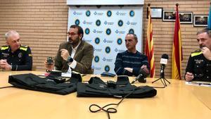La Policia Local de Mataró estrena càmeres subjectives per gravar actuacions perilloses