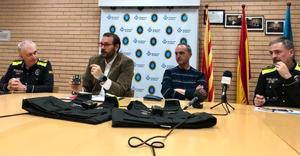 La Policia Local de Mataró estrena càmeres subjectives per gravar actuacions perilloses