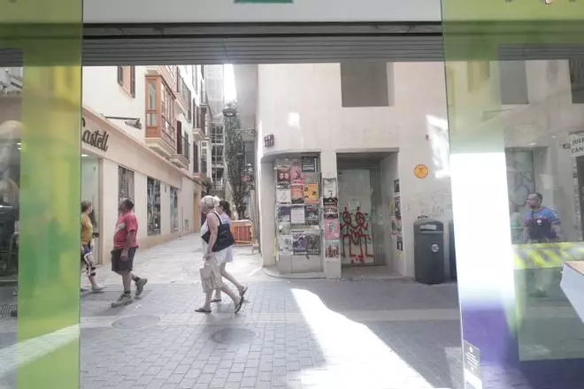 Ahorro energético en los comercios de Palma: Puertas cerradas, clientes perdidos