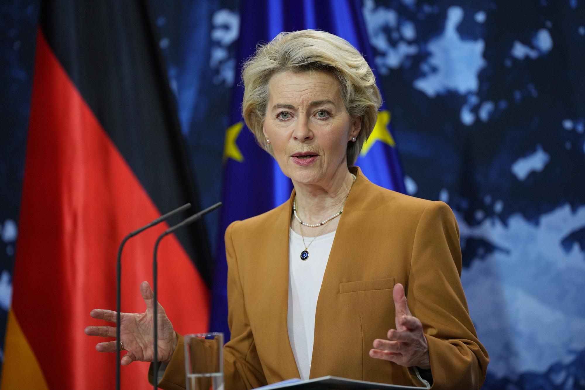 Ursula Von der Leyen, presidenta de la Comisión Europea