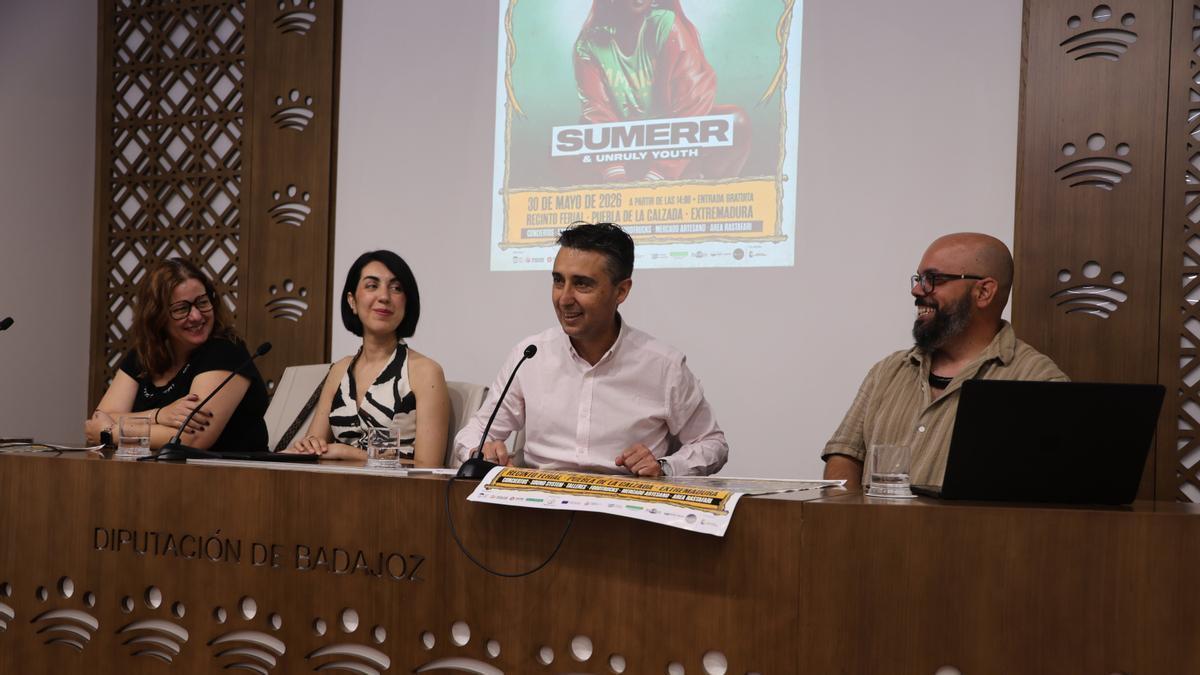 El festival se ha presentado en la Diputación de Badajoz.