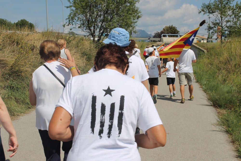 La delegació del Bages a la Diada de Berga