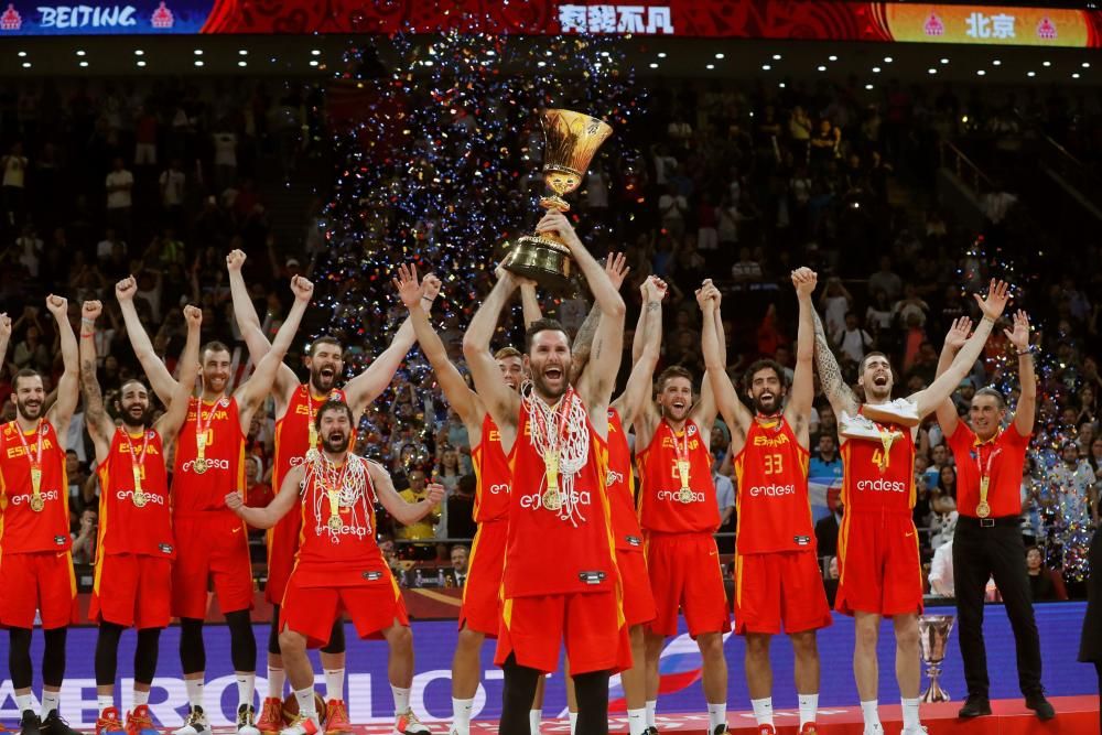 España, campeona del mundo de baloncesto