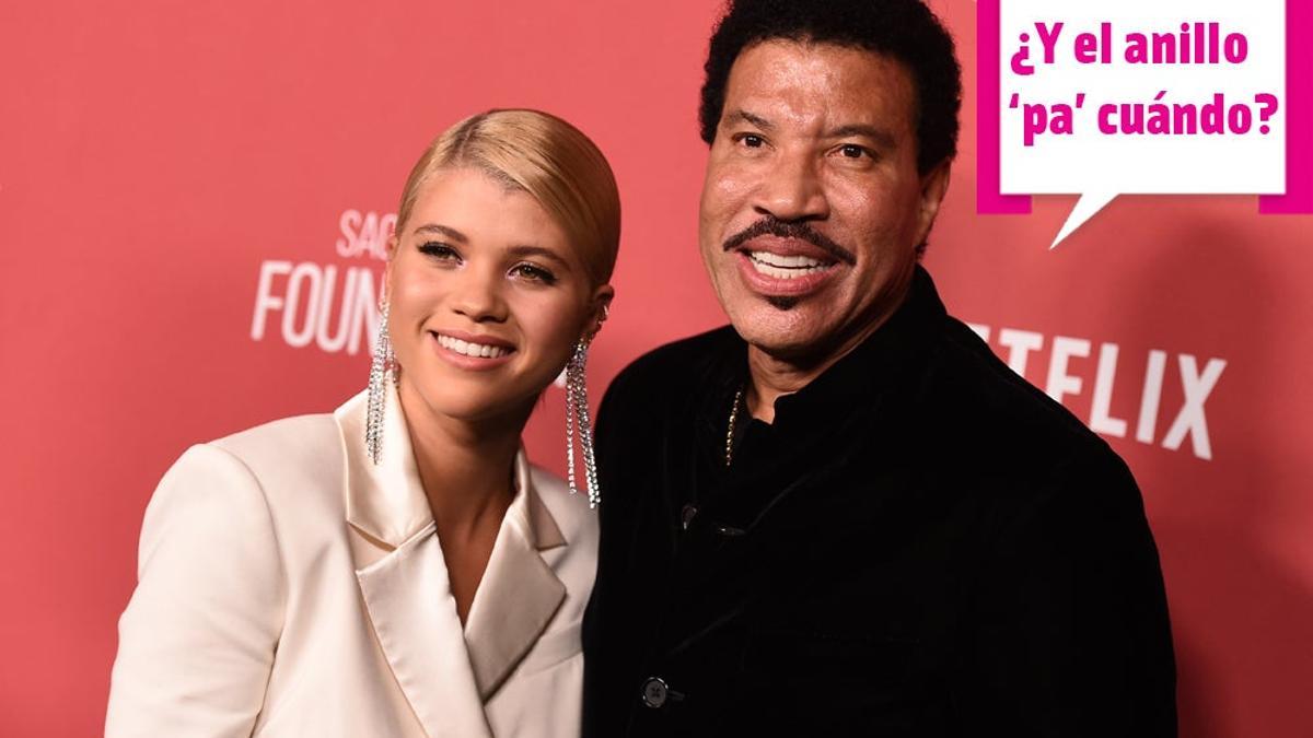 Lionel Richie le pregunta a Sofia Richie &quot;Y el anillo pa cuando&quot;