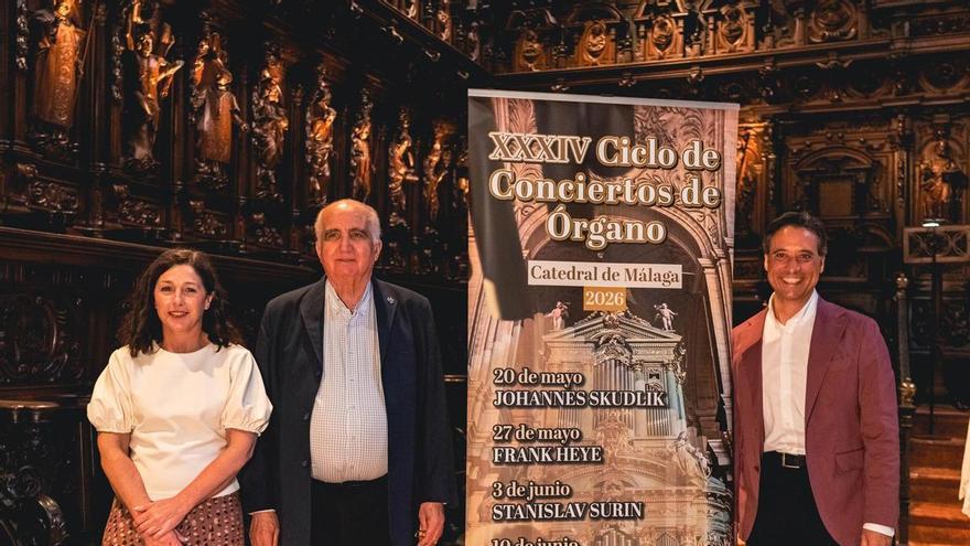 La Catedral de Málaga volverá a ser el gran templo de la música para órgano