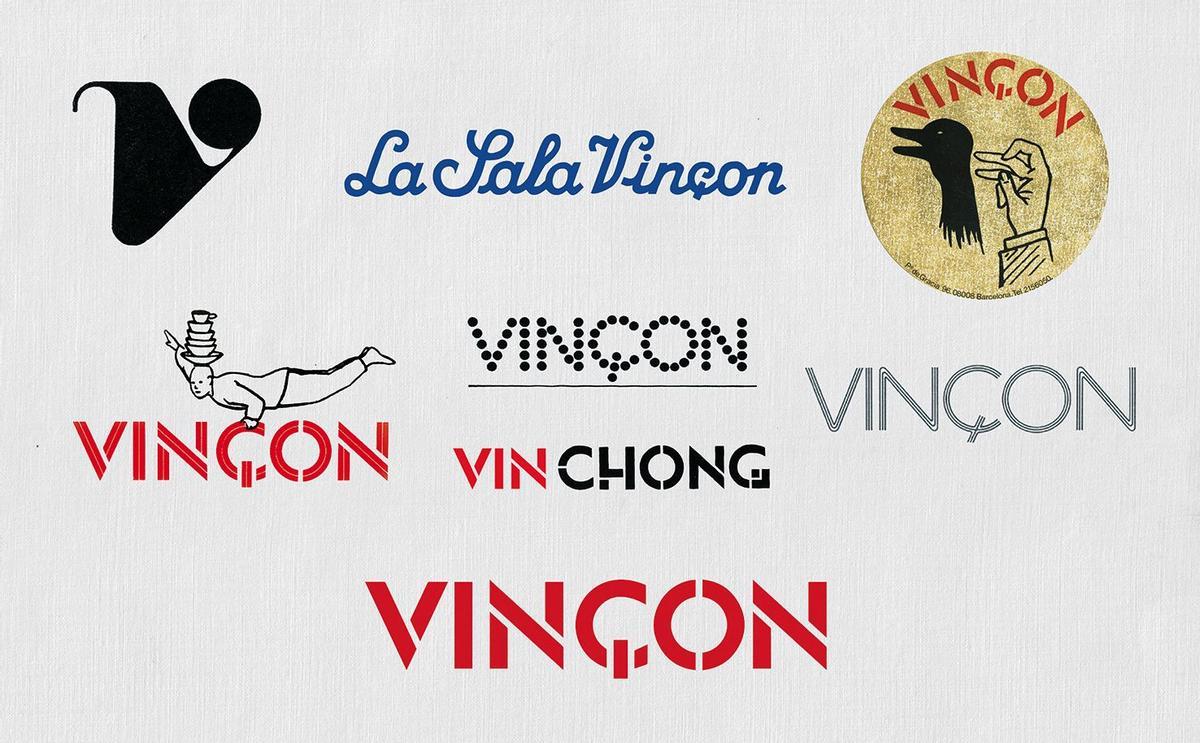 Evolución del logotipo de Vinçon