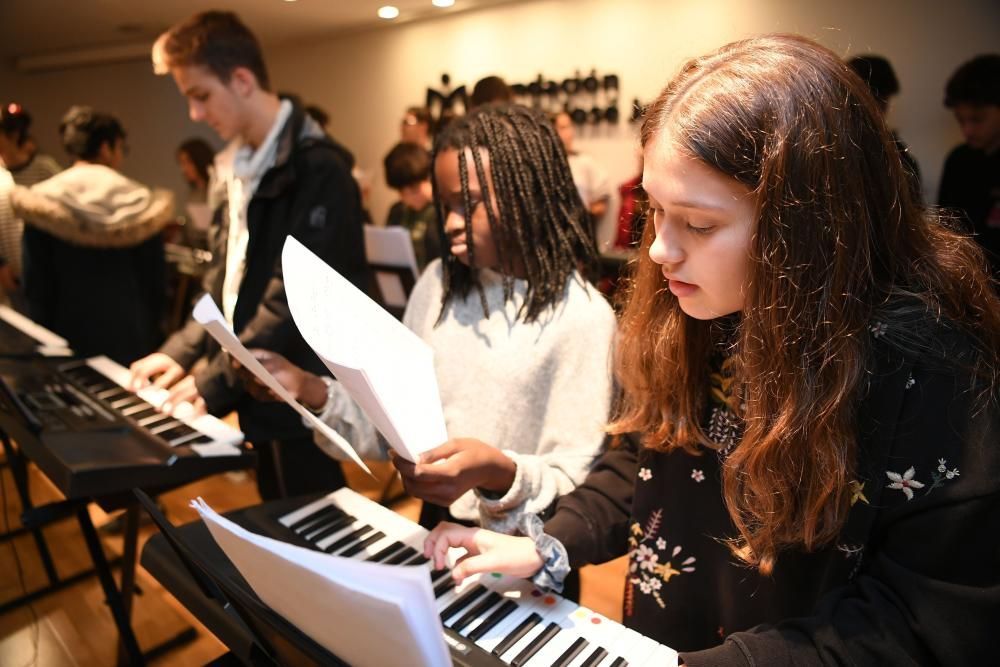 Recital escolar de Zalaeta, Aspronaga y Aspanaes