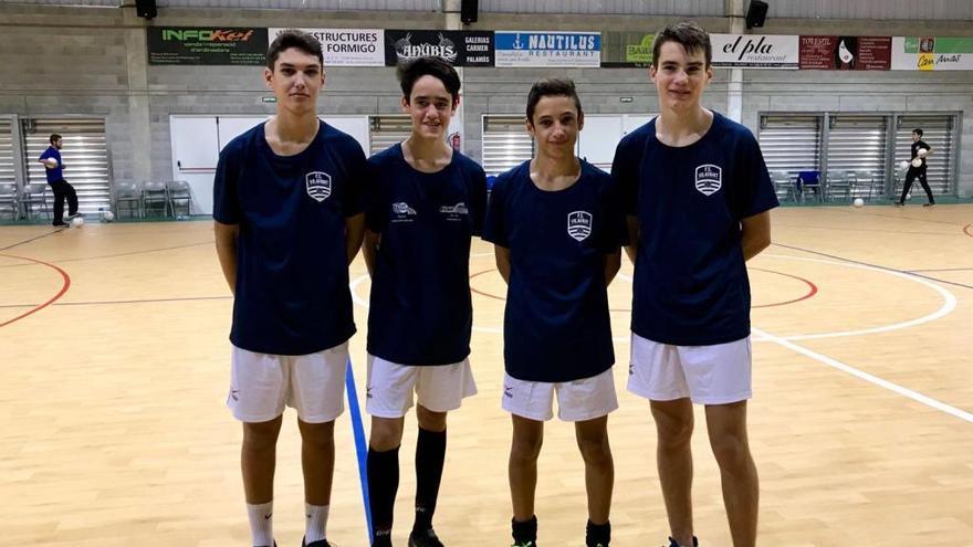 El FS Vilafant aporta sis jugadors del planter a la preselecció gironina