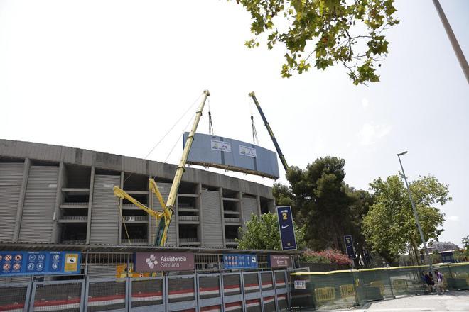 ¡Tremendo! El marcador del Camp Nou ya es historia