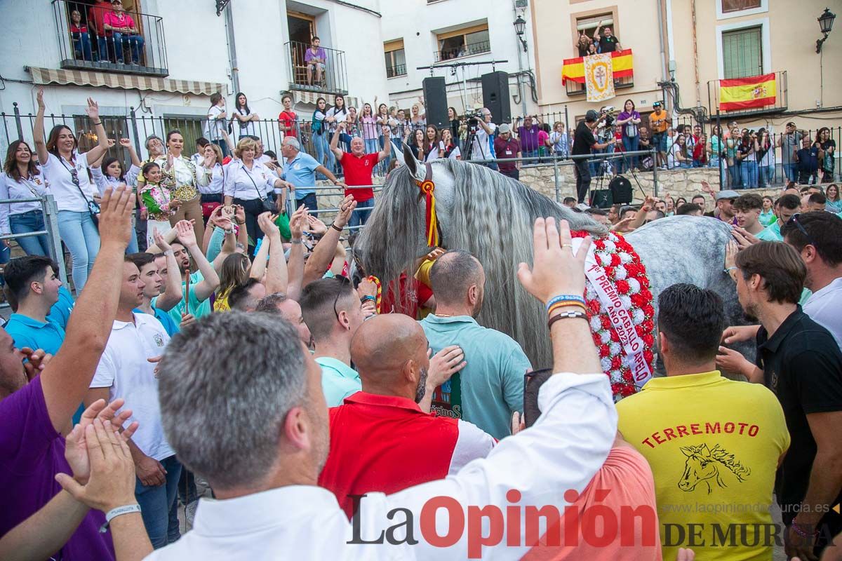 Entrega de premios del concurso morfológico de los Caballos del Vino de Caravaca