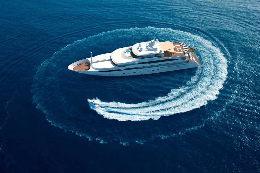 Palma Boatshow: Auf einer 35 Millionen Euro-Yacht