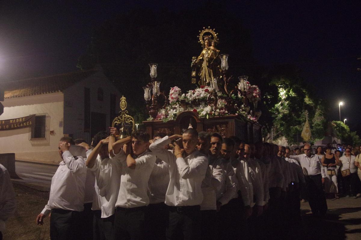 Procesión de la Virgen del Carmen en Junta de los Caminos