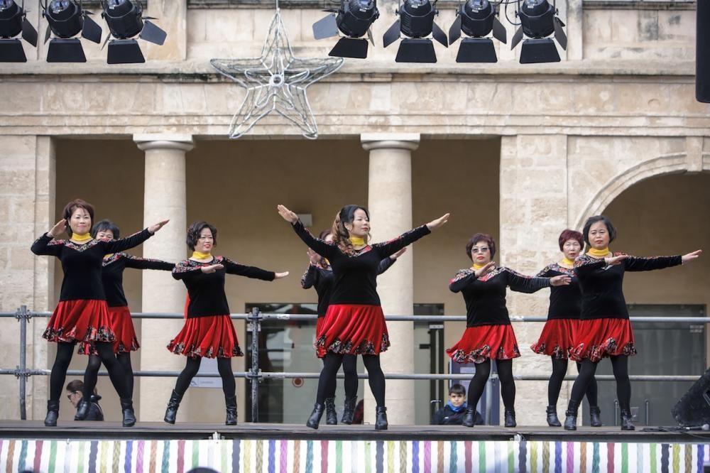 Am Internationalen Tag der Migranten (Sonntag, 18.12.) präsentierte sich Palma als multikulturelle Stadt. Beim Festival der Kulturen nahmen 16 Länder teil.