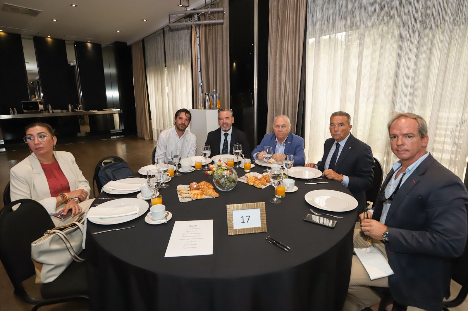 En imágenes | El presidente del TSJA, Lorenzo del Río, en Los Desayunos de CÓRDOBA
