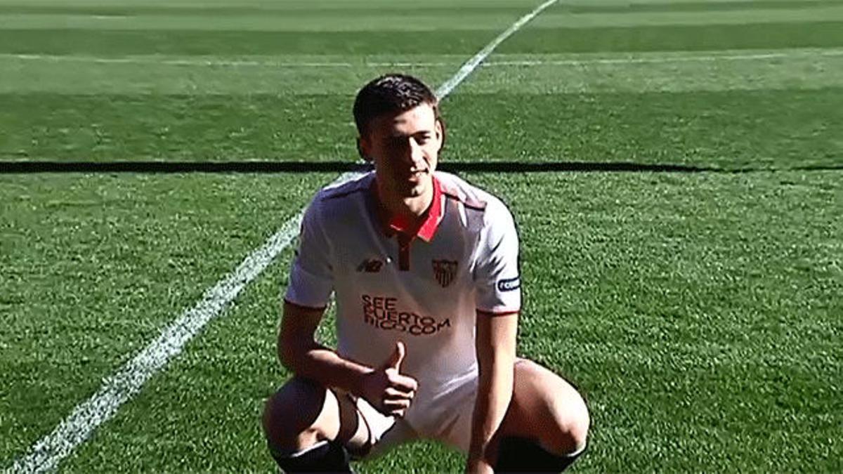 Lenglet, nuevo jugador del Sevilla, ficha por cuatro temporadas