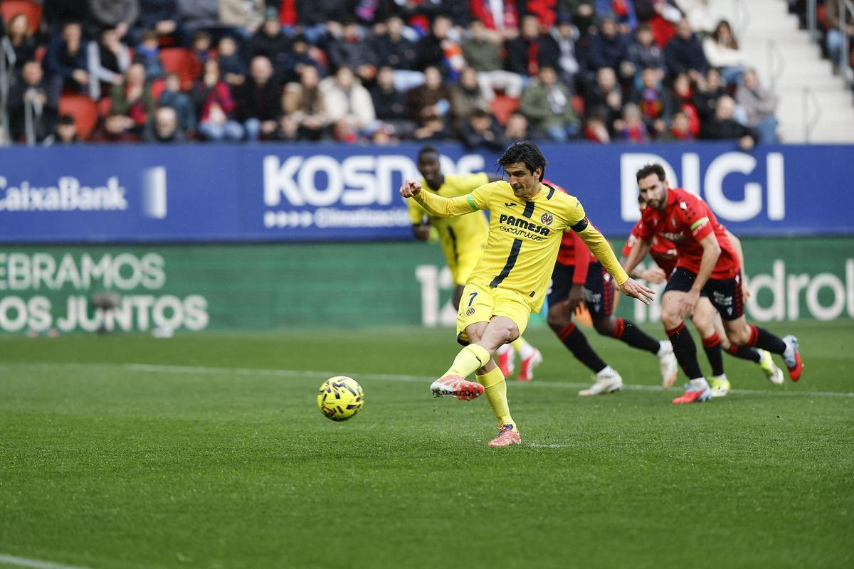 Gerard, autor de un doblete en Pamplona.