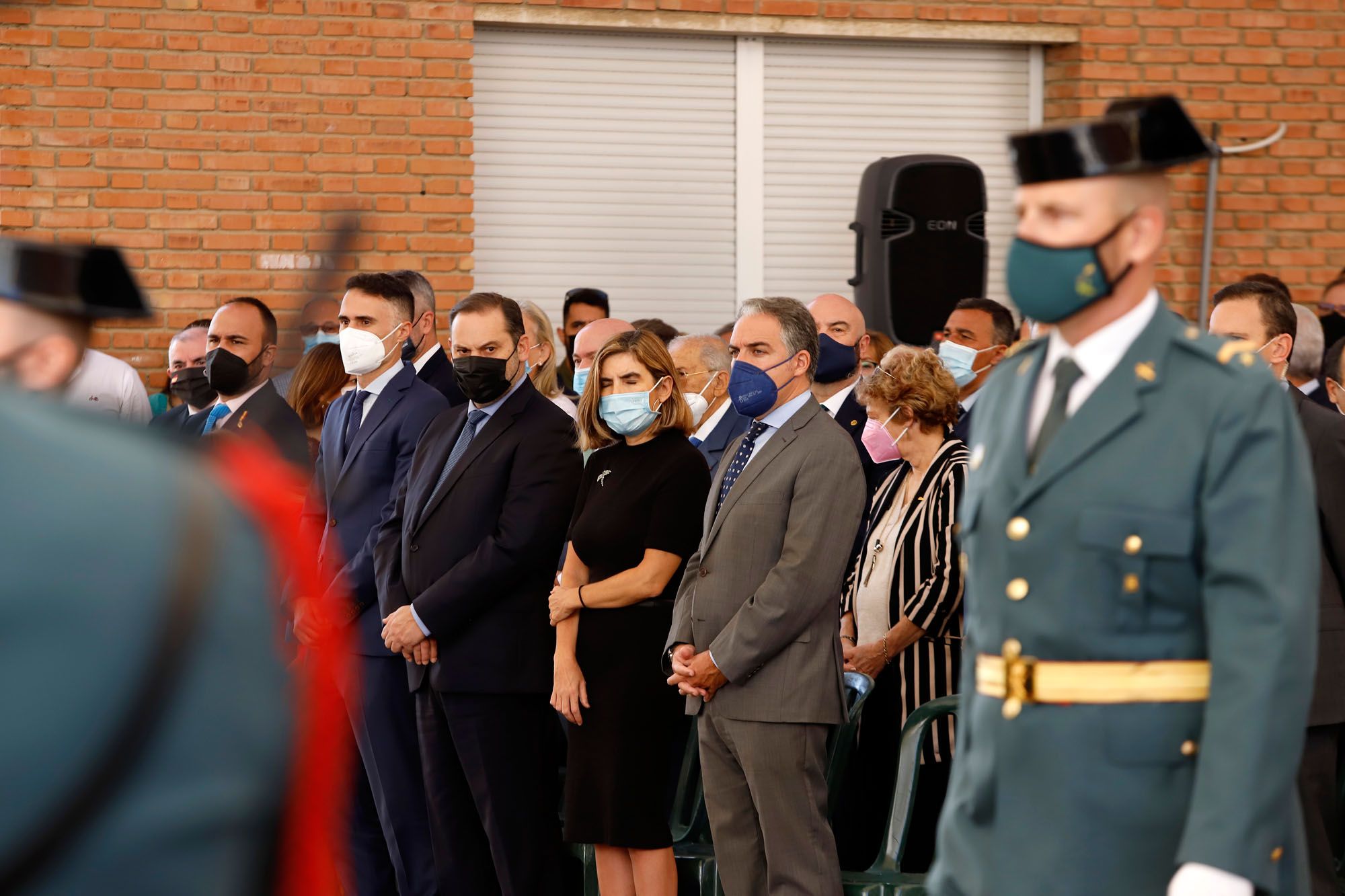 Celebración de la patrona de la Guardia Civil en la Comandancia de Málaga