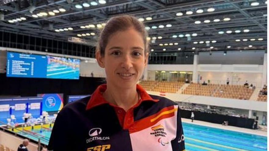 Nuevo bronce de Leyre Ortí en el Europeo de Natación Paralímpica