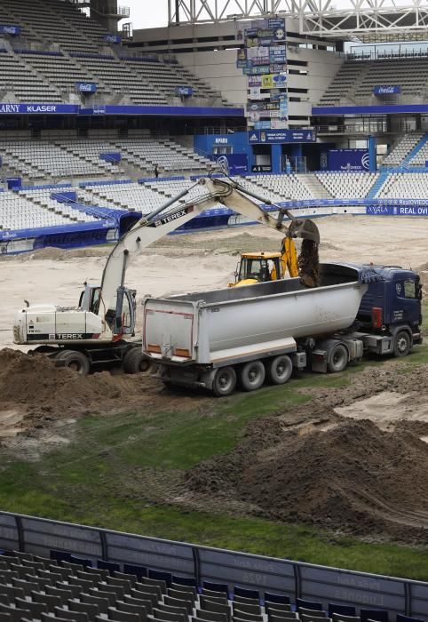 Obras en el Tartiere