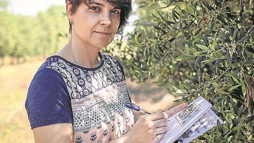 Rocío Velázquez: «Observo la relación entre clima y plantas»