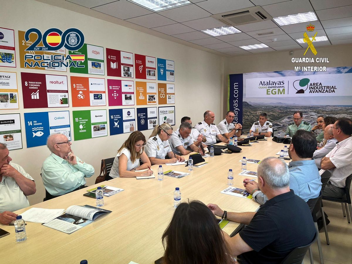 Un momento de la reunión en Alicante.
