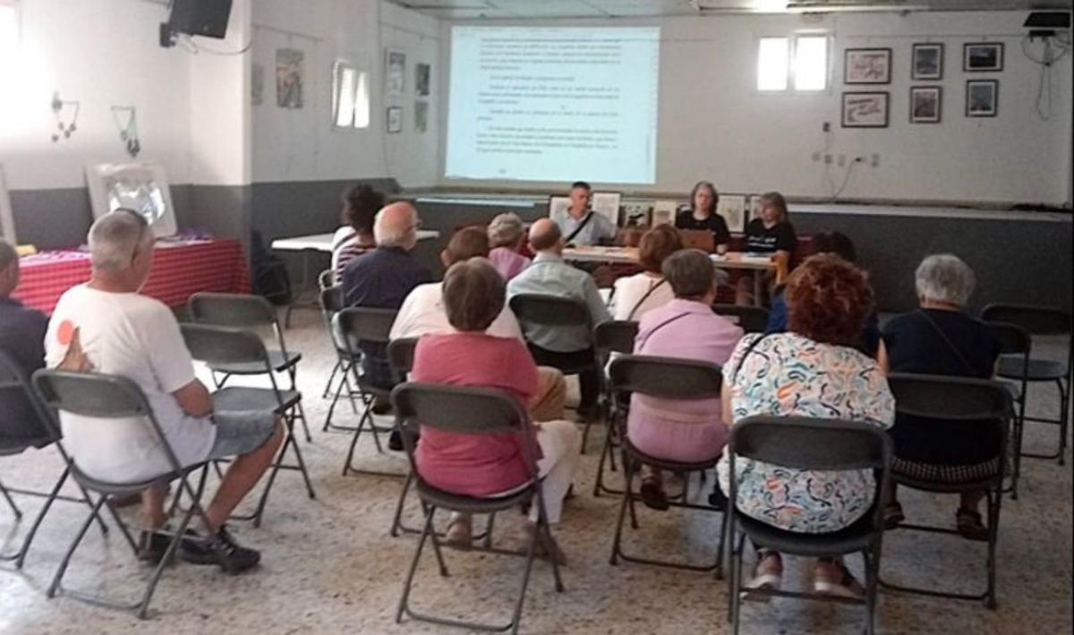 José Benito habló sobre la fauna y la flora de Vistabella.