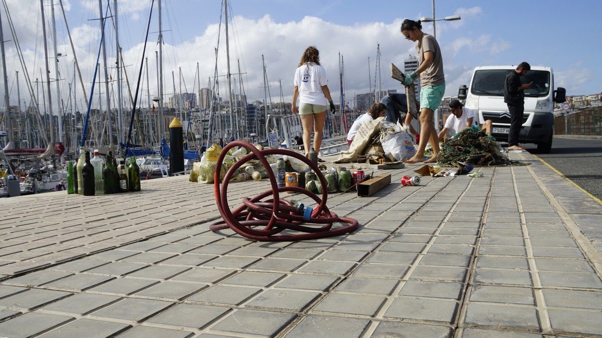 Proyecto Reseacle en el Muelle Deportivo de Las Palmas de Gran Canaria