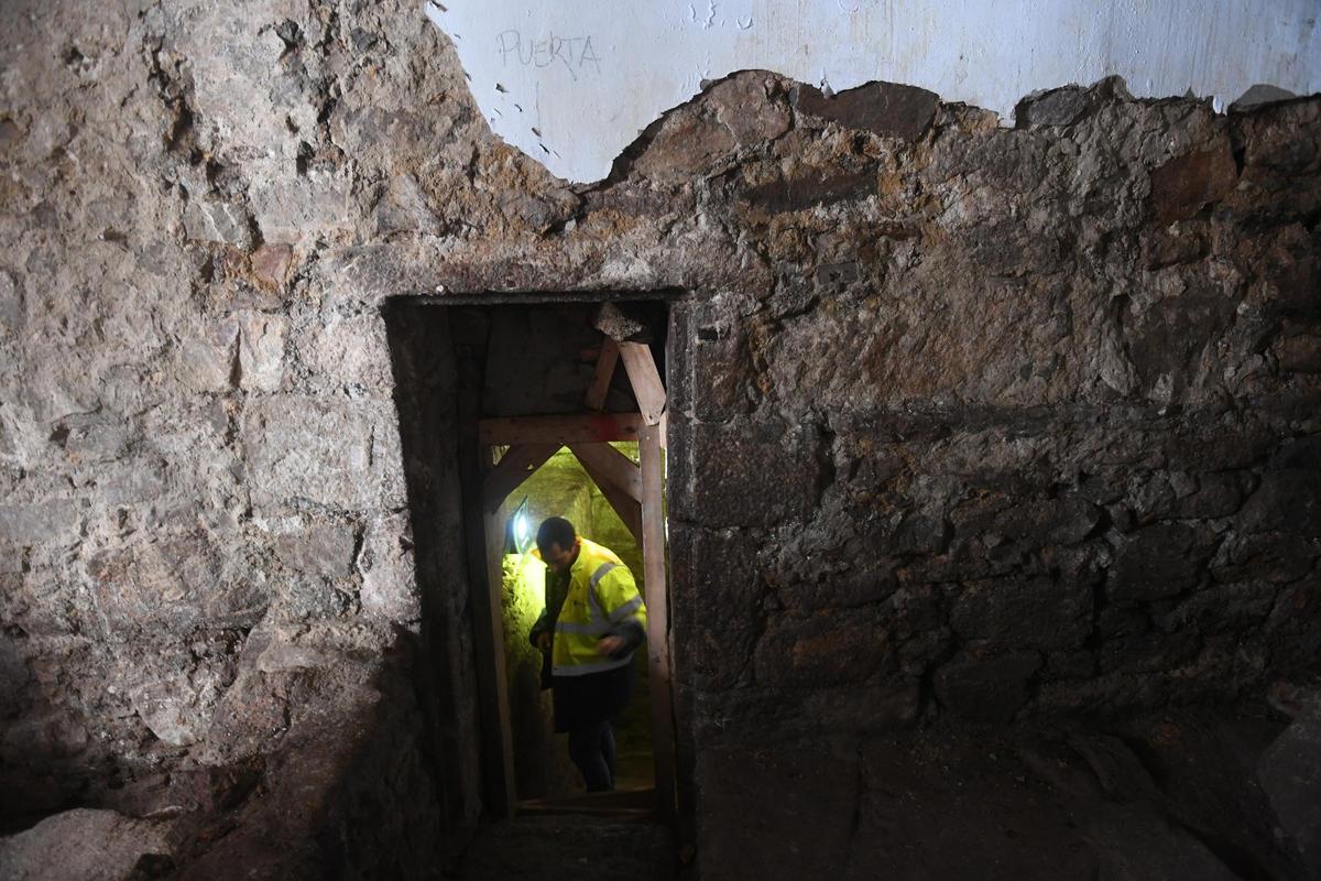 Una 'mikvé' en una casa de la calle Sinagoga de A Coruña